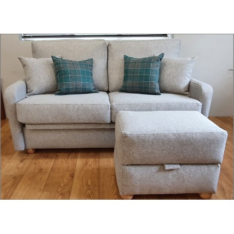 Ascot Sofa and Footstool - Sofabed Barn Ltd